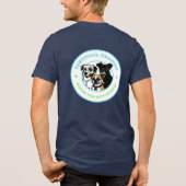 Unisex PAWSitively Gehoorzame T-Shirt (Achterkant)