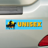 UNISEX -.png Bumpersticker (Op auto)