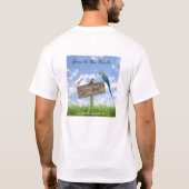 Unisex Pocket T-shirt (Achterkant)