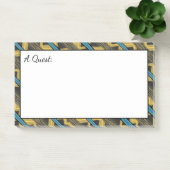 Unisex Post IT Note met Blauwgroen (Kantoor)