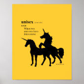 UNISEX POSTER (Voorkant)