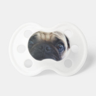 Unisex Pug Face Pacifier Speen