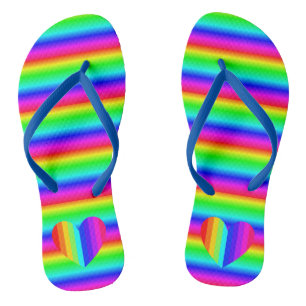 Unisex Rainbow Sandals Teenslippers