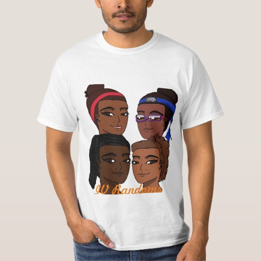 Unisex Randoms T-shirt (Voorkant)