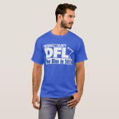 Unisex Royal Blue Vote Blue in 2022 T-shirt (Voorkant volledig)