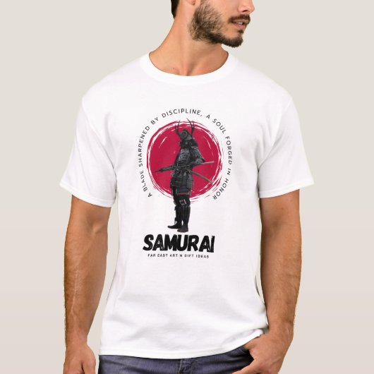 Unisex Samarai Tshirt  (Voorkant)