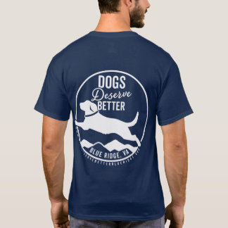 Unisex-shirt - White Logo front/back T-shirt