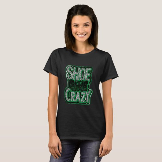 Unisex Shoe Game Crazy Sneaker Matching 3 Pine Gre T-shirt (Voorkant volledig)
