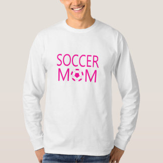 Unisex Soccer Ma LS T-shirt Roze