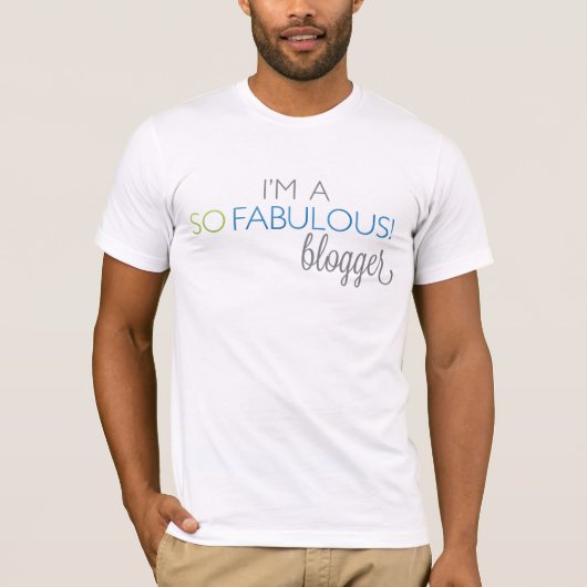 UNISEX SoFabulous Blogger-T-shirt T-shirt (Voorkant)