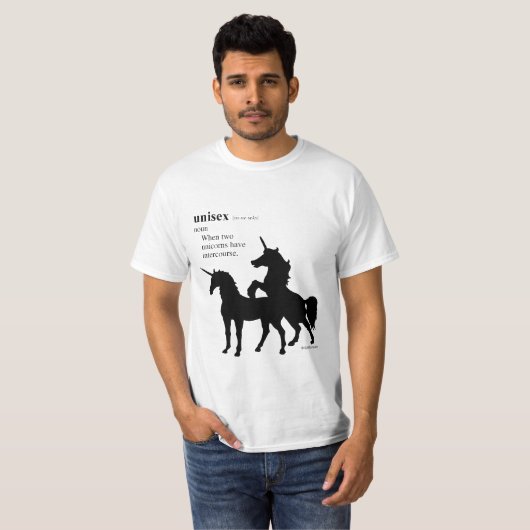 UNISEX T-SHIRT (Voorkant volledig)