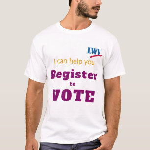 Unisex T-shirt Ik kan je helpen je te registreren