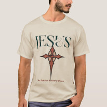Unisex T-shirt - "Jezus: mijn anker in elk Storm"