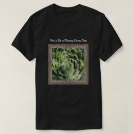 Unisex T-shirt met Lace Aloe Plant