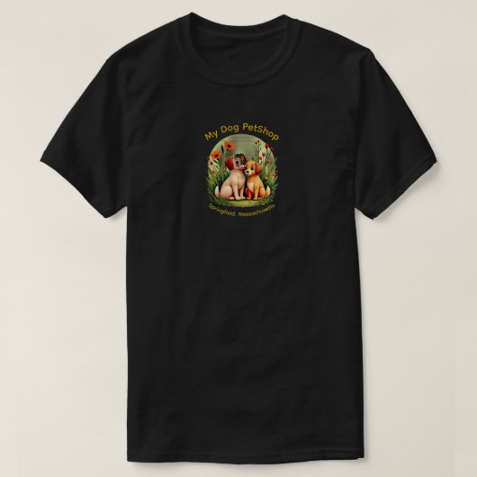 Unisex T-shirt Mijn Honden (Design voorkant)