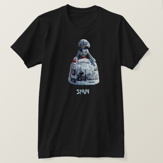 Unisex T-Shirt Spanje (Design voorkant)