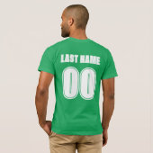 Unisex T-Shirt voor griffiers Softbal (Achterkant volledig)