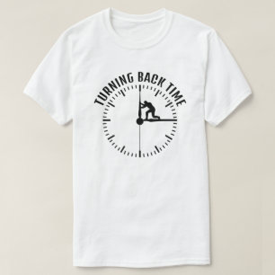 Unisex terugdraaien t-shirt