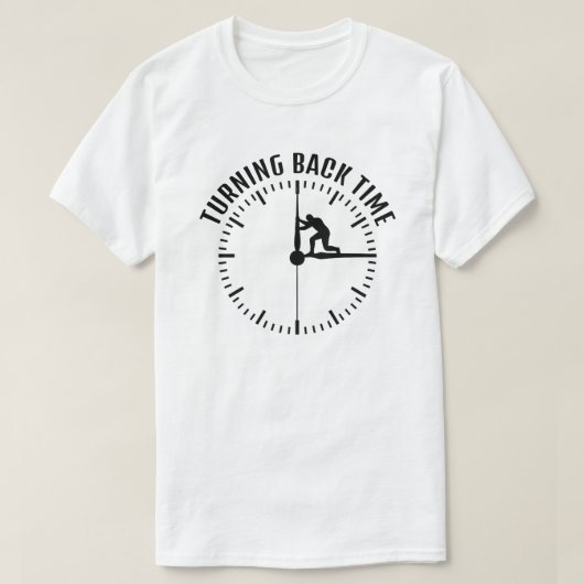 Unisex terugdraaien t-shirt (Design voorkant)