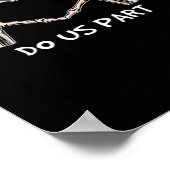 Unisex Til Death Do Us Part, Bruid To Be, Botten, Poster (Hoek)