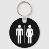 Unisex-toilet Sleutelhanger (Voorkant)