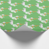 Unisex twin baby's met magazijnpapier cadeaupapier (Hoek)