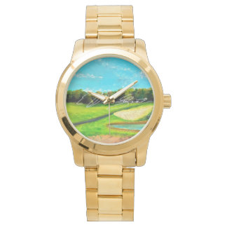 Unisex Two-Tone Bracelet Watch Horloge