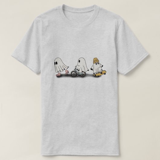 Unisex Urban Ghost Tee T-shirt (Design voorkant)