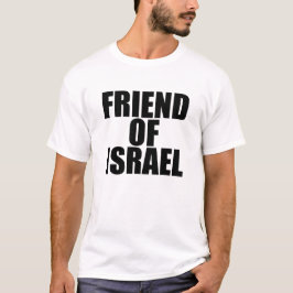 UNISEX, Vriend van Israël T-shirt