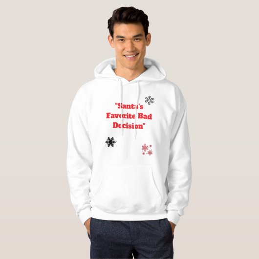 Unisex Xmas Pullover – Grappige Xmas Quote (Voorkant volledig)