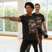 Unisex Yoga Motivatie T-shirt