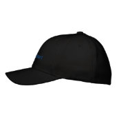 Unisex Zwart en Blauw True Sport Fitted Pet (Links)