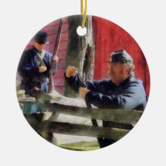 Unisoldeerladingsrug Keramisch Ornament (Voorkant)