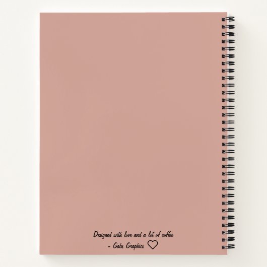 Unison notebook notitieboek (Achterkant)