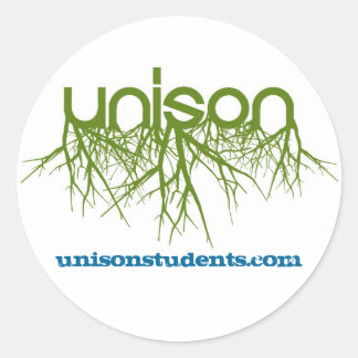 Unison-Stickers Ronde Sticker