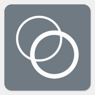 Unison-stickers Vierkante Sticker