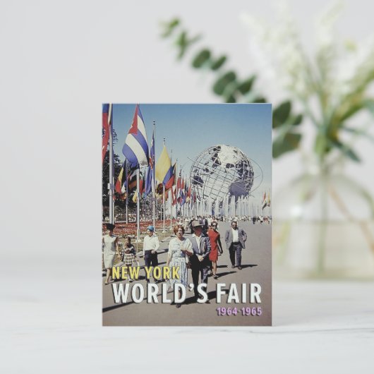 Unisphere Briefkaart (Staand voorkant)