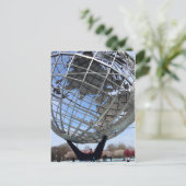 Unisphere, World's Fair Grounds, Queens Briefkaart (Staand voorkant)