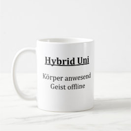 Unispruch "Hybrid Uni" Geschenk, Studenten Koffiemok