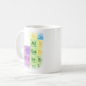 Unispruch "Kaffee" Student Geschenk, Studenten Koffiemok (Voorkant links)