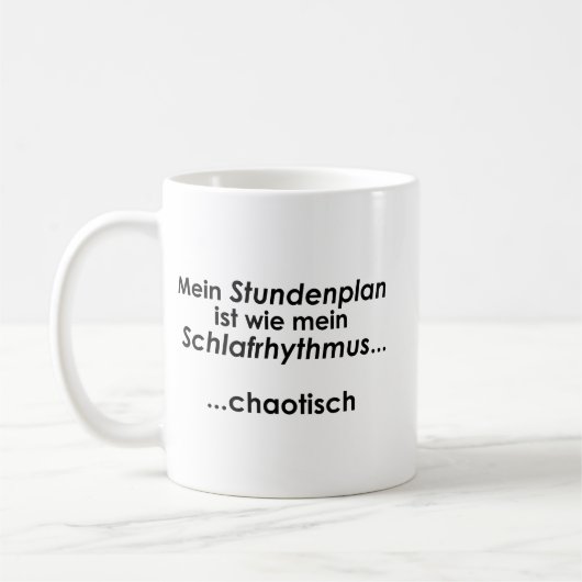 Unispruch Koffiemok (Links)