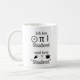 Unispruch "MINT Student" Geschenk, Studenten Koffiemok