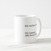 Unispruch "teure PDFs" Geschenk, Studenten Koffiemok (Voorkant rechts)