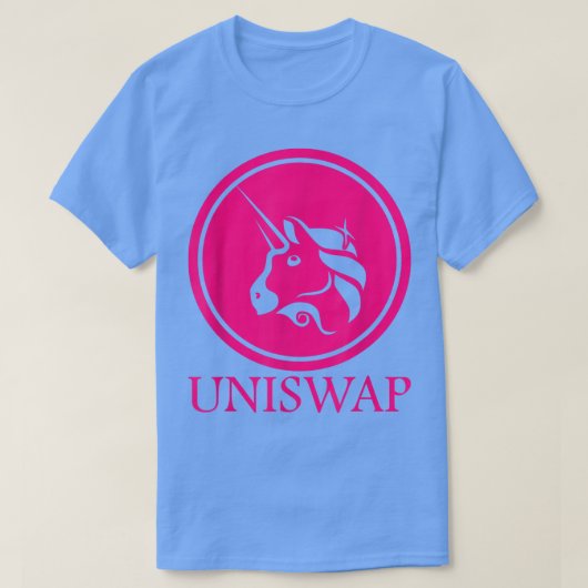 Uniswap Defi Swap Protocol Cryptocurrency T-shirt (Design voorkant)