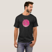 Uniswap Uni Crypto Unicorn Sunset Design Cryptocur T-shirt (Voorkant volledig)