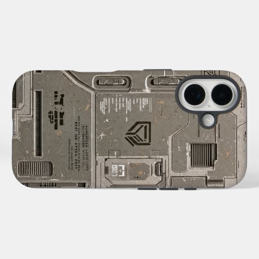 UNIT-77 #002: Orbitale Bastion 2152 Case-Mate iPhone Case (Achterkant (horizontaal))
