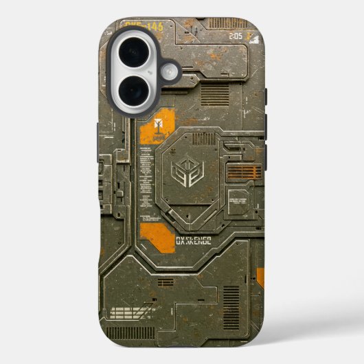 UNIT-77 #005: Hazard Sector CKE-145 Case-Mate iPhone Case (Achterkant)