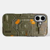 UNIT-77 #005: Hazard Sector CKE-145 Case-Mate iPhone Case (Achterkant (horizontaal))