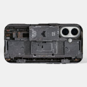 UNIT-77 #011: Obsidian Gate of UNIT-77 Black Wing Case-Mate iPhone Case (Achterkant (horizontaal))