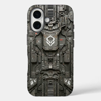 UNIT-77 #018: Signal Parallax Gate iPhone 16 Hoesje